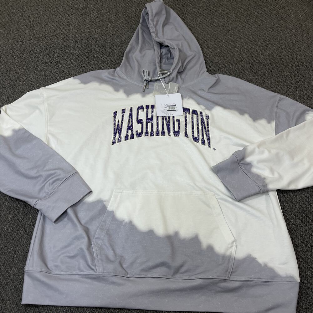 Washington Huskies Hoodie Sweatshirt Mens XL NCAA Football Gameday Couture